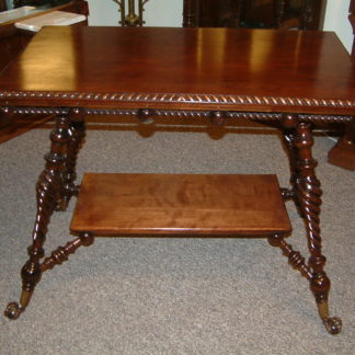 Merklen Mahogany Library Table   SOLD
