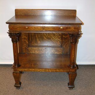 Quartersawn Oak Silver Chest Stand SOLD