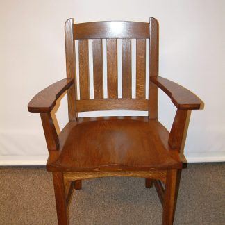Quartersawn Oak Arts & Crafts Arm Chair  SOLD