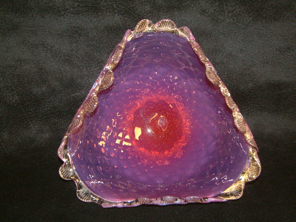Venetian Tri Shaped Centerpiece Bowl – Salado Creek Antiques