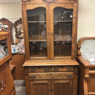 Tall Oak Early Kitchen Cupboard