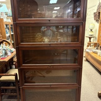 Mahogany 5 Stack Macey Bookcase