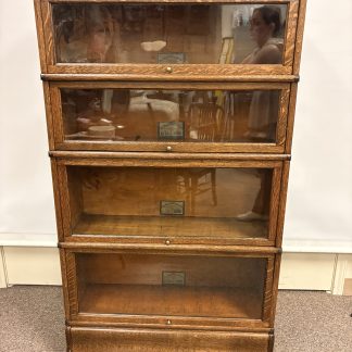 Globe Wernicke Oak Stacking Bookcase