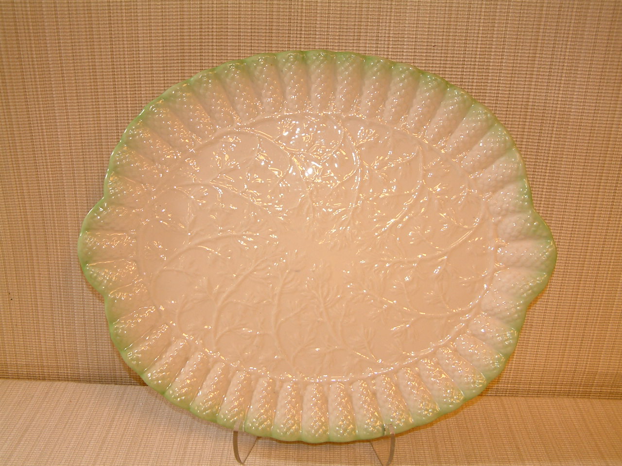 Belleek Large Cone Tray