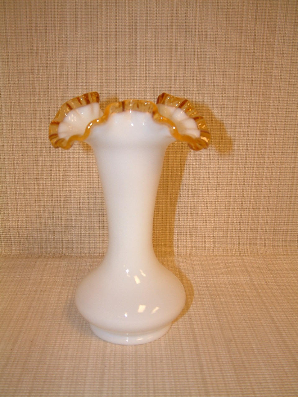 Fenton Gold Crest Vase