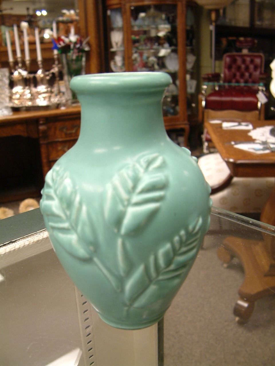rookwood  1931  Green vase