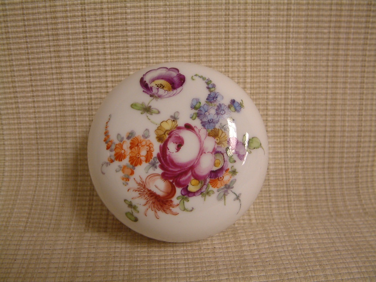 Meissen Covered Trinket Box