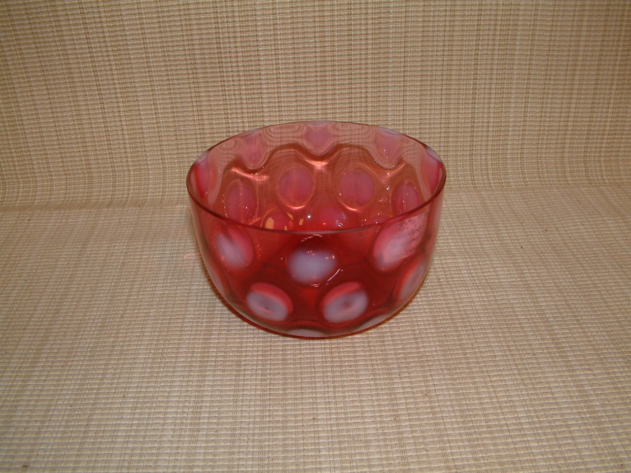 Cranberry Thumbprint Finger Bowl